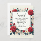 Einladung Hochzeit (Vorne/Hinten)