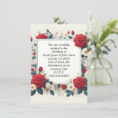 Einladung Hochzeit (Stehend Vorderseite)