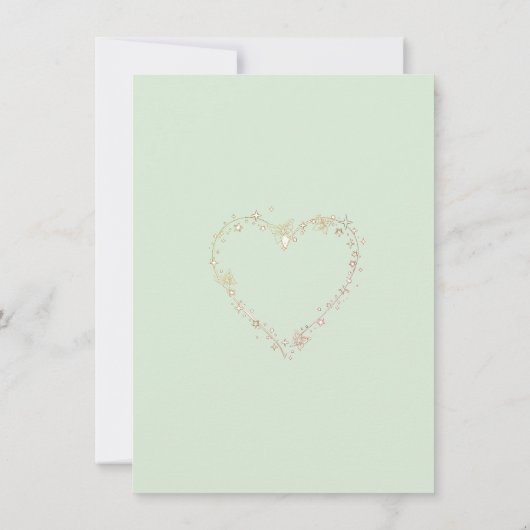 Einladung Hochzeit (Rückseite)