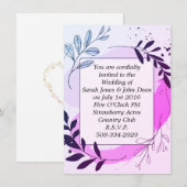 Einladung Hochzeit (Vorne/Hinten)