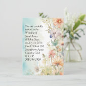 Einladung Hochzeit (Stehend Vorderseite)