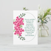 Einladung Hochzeit (Stehend Vorderseite)