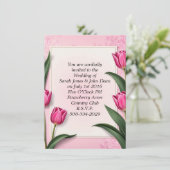 Einladung Hochzeit (Stehend Vorderseite)