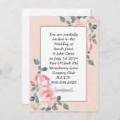 Einladung Hochzeit (Vorne/Hinten)