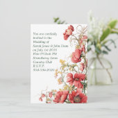 Einladung Hochzeit (Stehend Vorderseite)