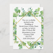 Einladung Hochzeit (Vorne/Hinten)