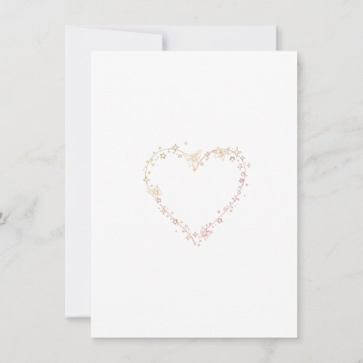 Einladung Hochzeit (Rückseite)