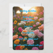 Einladung Hochzeit Elegant florale Rustikale Boho