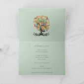 Einladung Hochzeit - Liebe der mehrfarbigen Blume (Innenseite)