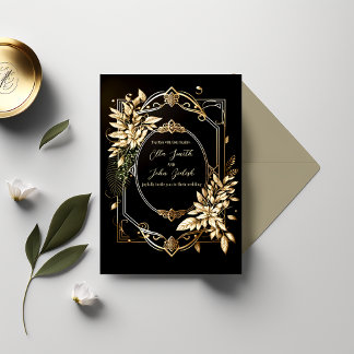 Einladung Hochzeitsfeiern Editable Luxusdesigns