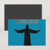 Einladung ich liebe Jesus (Vorne/Hinten)