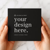 Einladung Ihres Design Upload Square