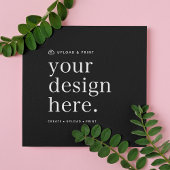Einladung Ihres Design Upload Square