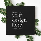 Einladung Ihres Design Upload Square