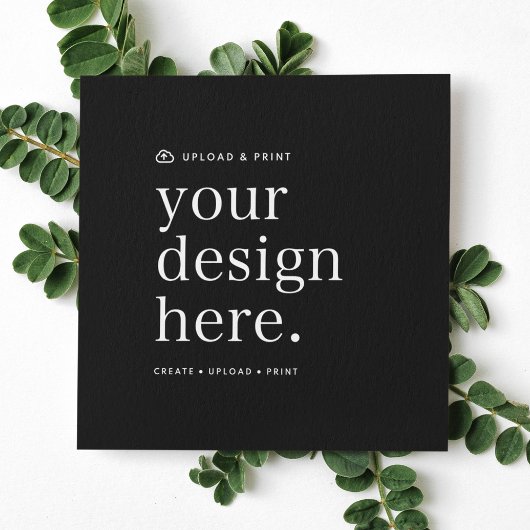 Einladung Ihres Design Upload Square