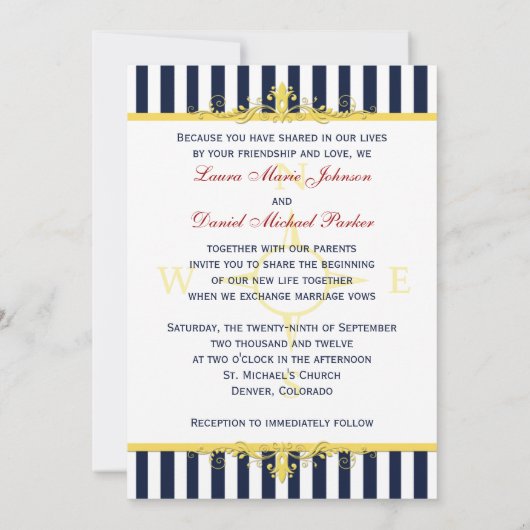 Einladung II (Rückseite)