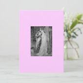 Einladung im Mittelalter (Stehend Vorderseite)