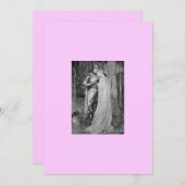 Einladung im Mittelalter (Vorne/Hinten)