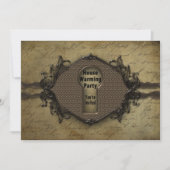 EINLADUNG IM offenen Haus - KEYHOLE/KEY-EINGANG (Vorderseite)