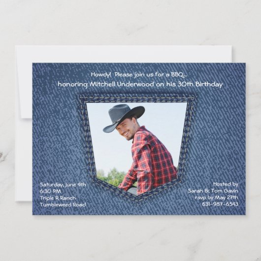 Einladung im Pocket Foto (Vorderseite)