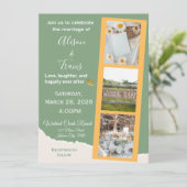 EINLADUNG IM RANCHSTIL (Stehend Vorderseite)