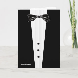 Einladung im schwarzen Smoking, Trauzeuge