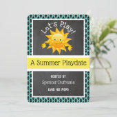 Einladung im Sommer (Stehend Vorderseite)