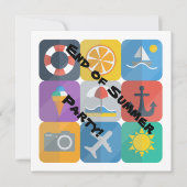 Einladung im Sommer (Vorderseite)