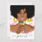 Einladung im Sommer Junggeselinnen-Abschied (Vorderseite)