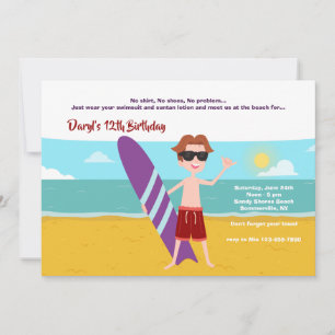 Einladung im Sommer Typ