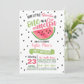 Einladung in einem Melon (Stehend Vorderseite)