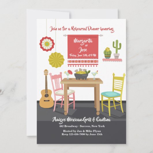 Einladung in Mexiko (Vorderseite)