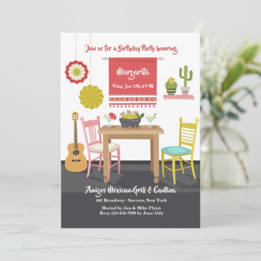 Einladung in Mexiko (Stehend Vorderseite)