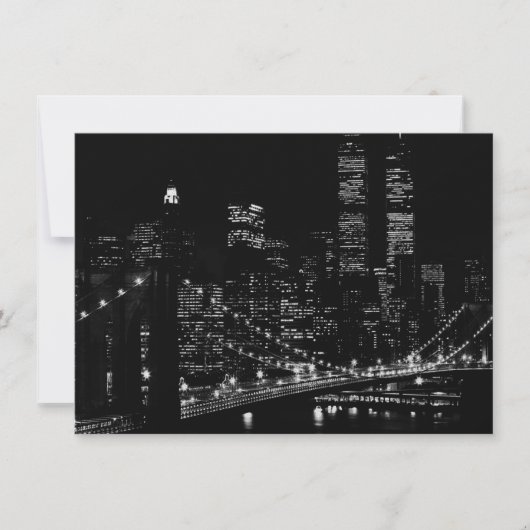 Einladung in New York City (Vorderseite)