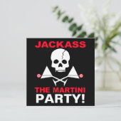Einladung - JACKASS, das Party von Martini (Stehend Vorderseite)