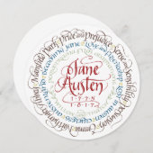 Einladung - Jane Austen-Zeitraum-Drama-Anpassungen (Vorne/Hinten)