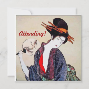 Einladung japanische Frau, Teilnahme?