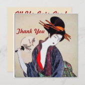 Einladung japanische Frau, Teilnahme? (Vorne/Hinten)