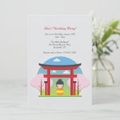 Einladung japanischer Mädchen (Stehend Vorderseite)