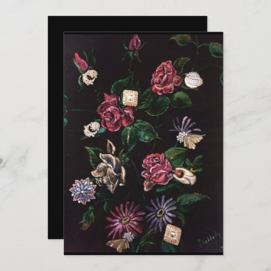 Einladung Joailleries (Vorne/Hinten)