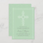 Einladung, Junge oder Mädchen Einladung (Vorne/Hinten)