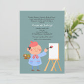 Einladung junger Künstler (Stehend Vorderseite)