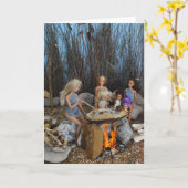 Einladung. Karte (Gelbe Blume)