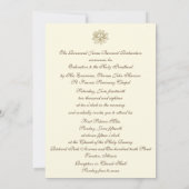 Einladung katholischer Ordination zum Heiligen Pri (Rückseite)