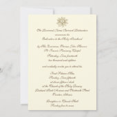 Einladung katholischer Ordination zum Heiligen Pri (Rückseite)