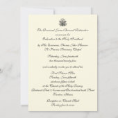 Einladung katholischer Priester Ordination Jahrest (Rückseite)