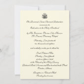 Einladung katholischer Priester Ordination Jahrest (Rückseite)