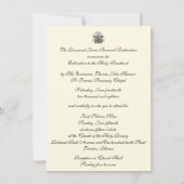 Einladung katholischer Priester Ordination Jahrest (Rückseite)