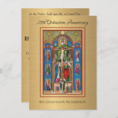 Einladung katholischer Priester Ordination Jahrest (Vorne/Hinten)