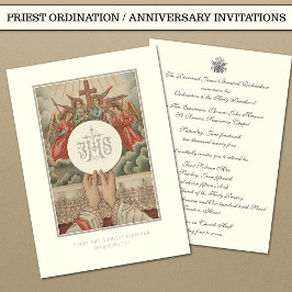 Einladung katholischer Priester Ordination Jahrest